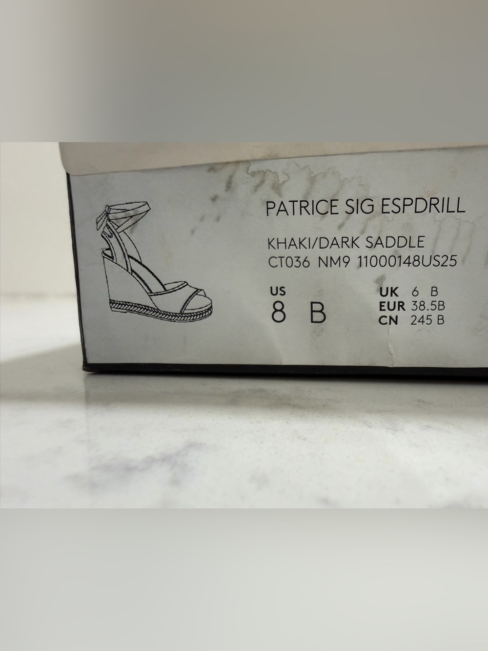 Coach Monogram Ankle-Tie Espadrille Wedges in Brown - Picture 10 of 10